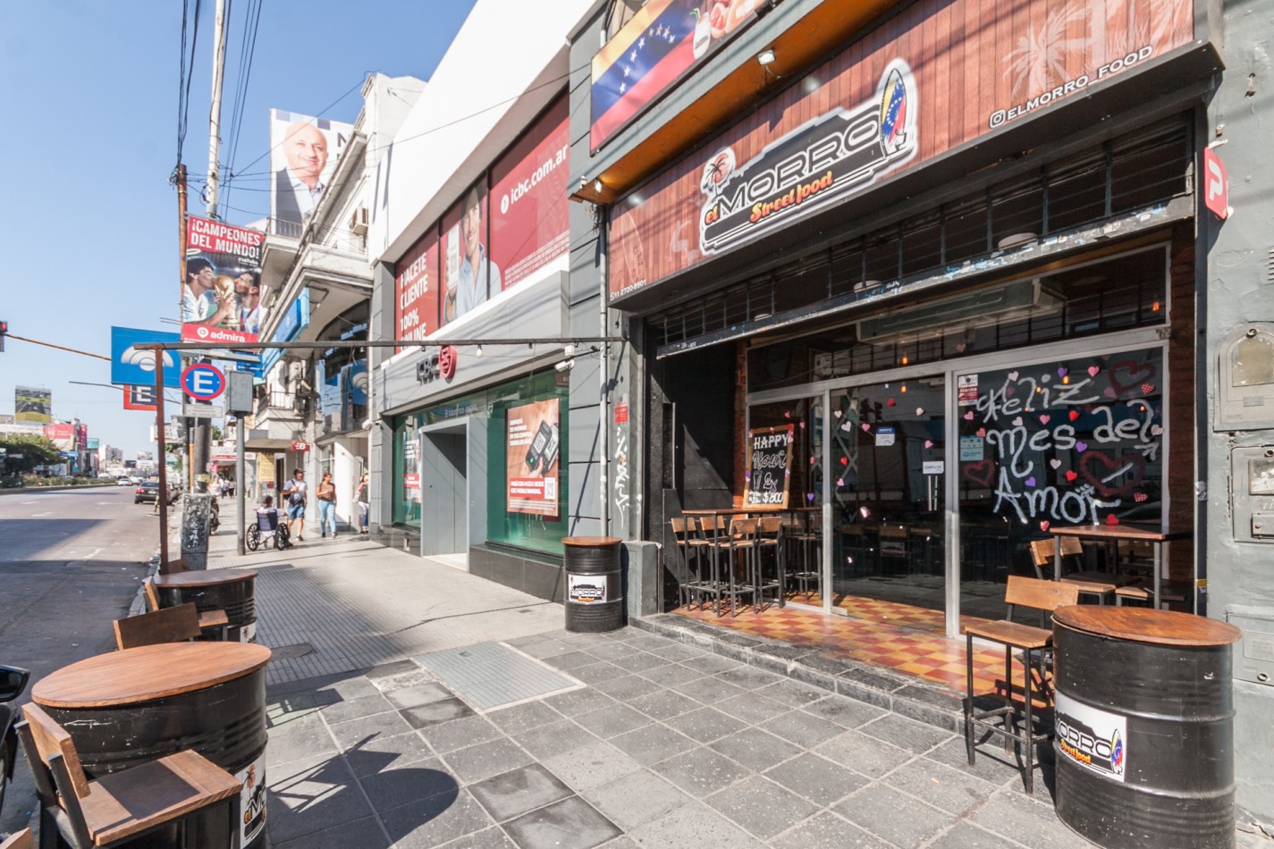VENTA FONDO DE COMERCIO - RESTO BAR "EL MORRO STREET FOOD" - EXCELENTE UBICACION S/ Av. Hipolito Yrigoyen al 4200