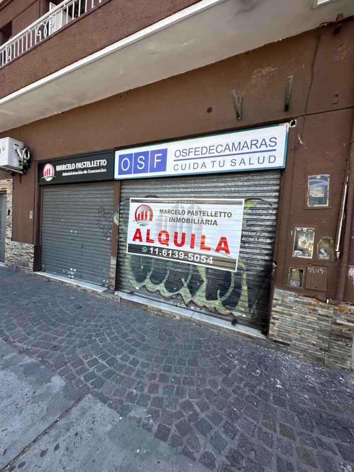 LOCAL COMERCIAL S/AV. MAXIMO PAZ, a MTRS de AV. HIPOLITO YRIGOYEN - LANUS OESTE