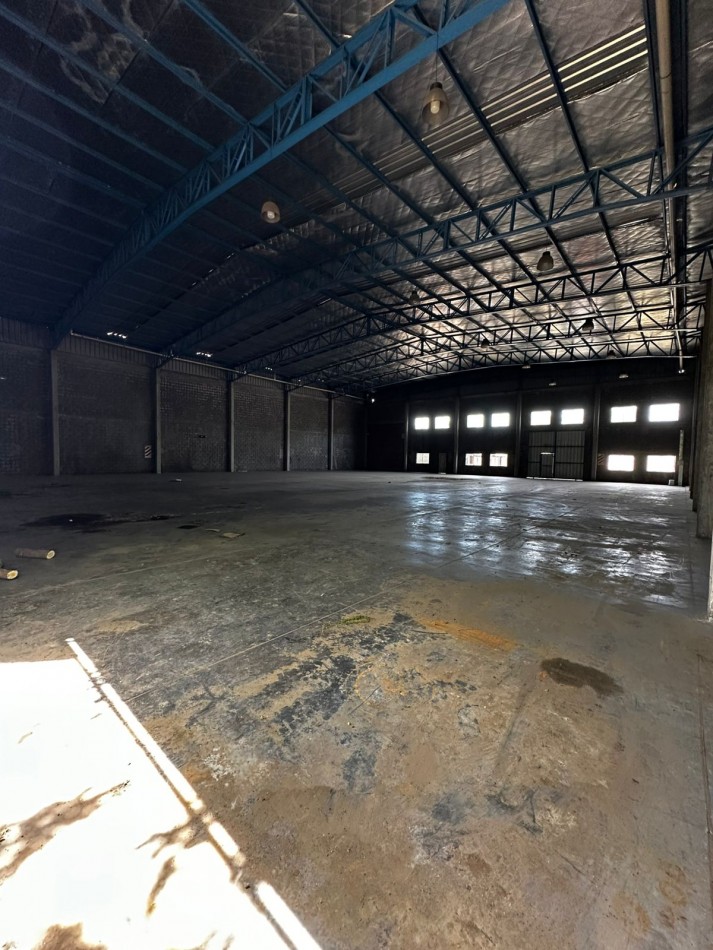1100 m2 CUBIERTOS IMPECABLE GALPON EN ALQUILER S/LOTE DE 2200 m2 - EXCELENTE ZONA INDUSTRIAL - Cerrito al 1400 - Ituzaingo